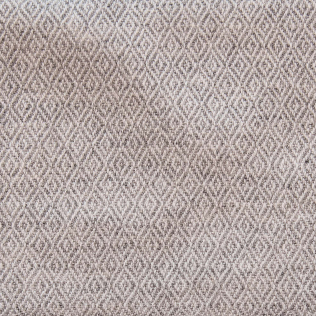 Sciarpa in cashmere grigia con motivo a quadri