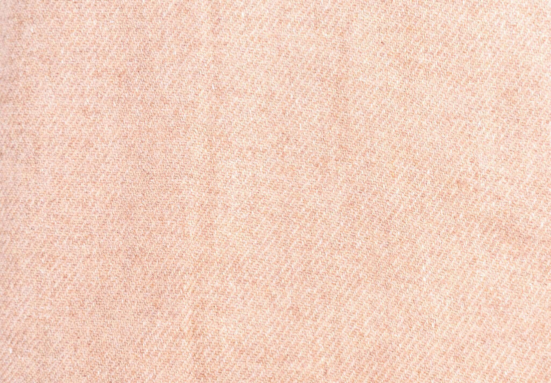 Coperta in cashmere marrone tinta unita